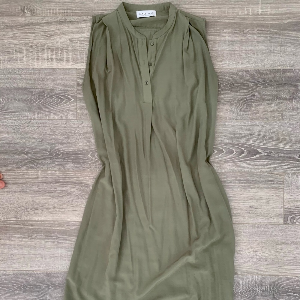 Carly jean sage green dress
